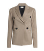 Tory Burch Grey Wool-Blend Blazer
