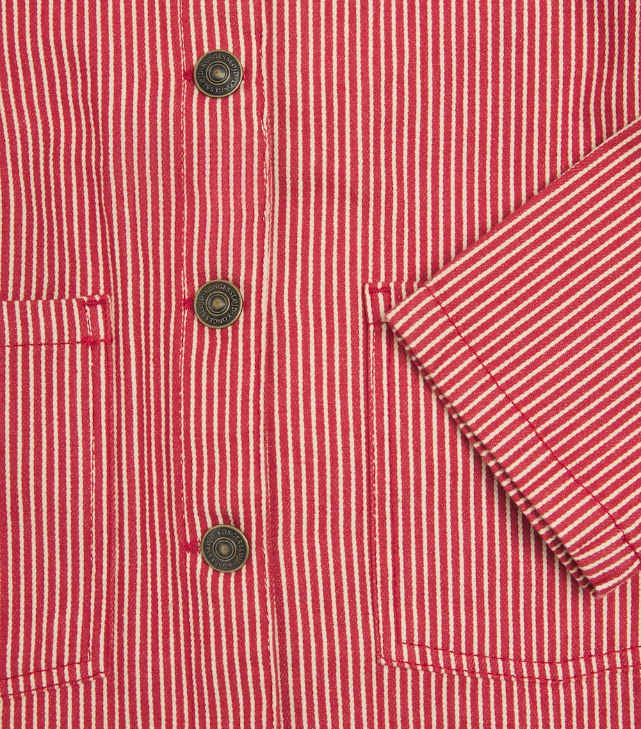 Organic Cotton Stripe Luc Overshirt (9 Months-4 years)