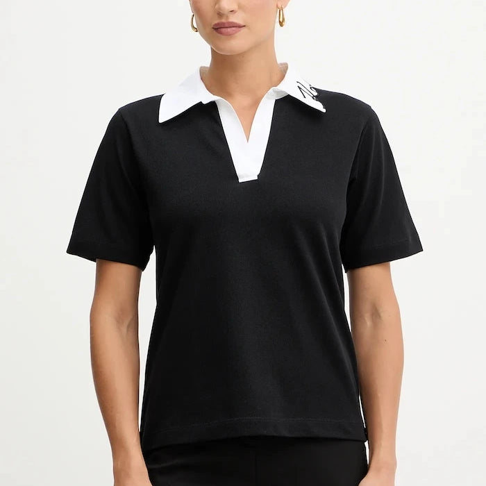 Памучна тениска Karl Lagerfeld KARL SIGNATURE
