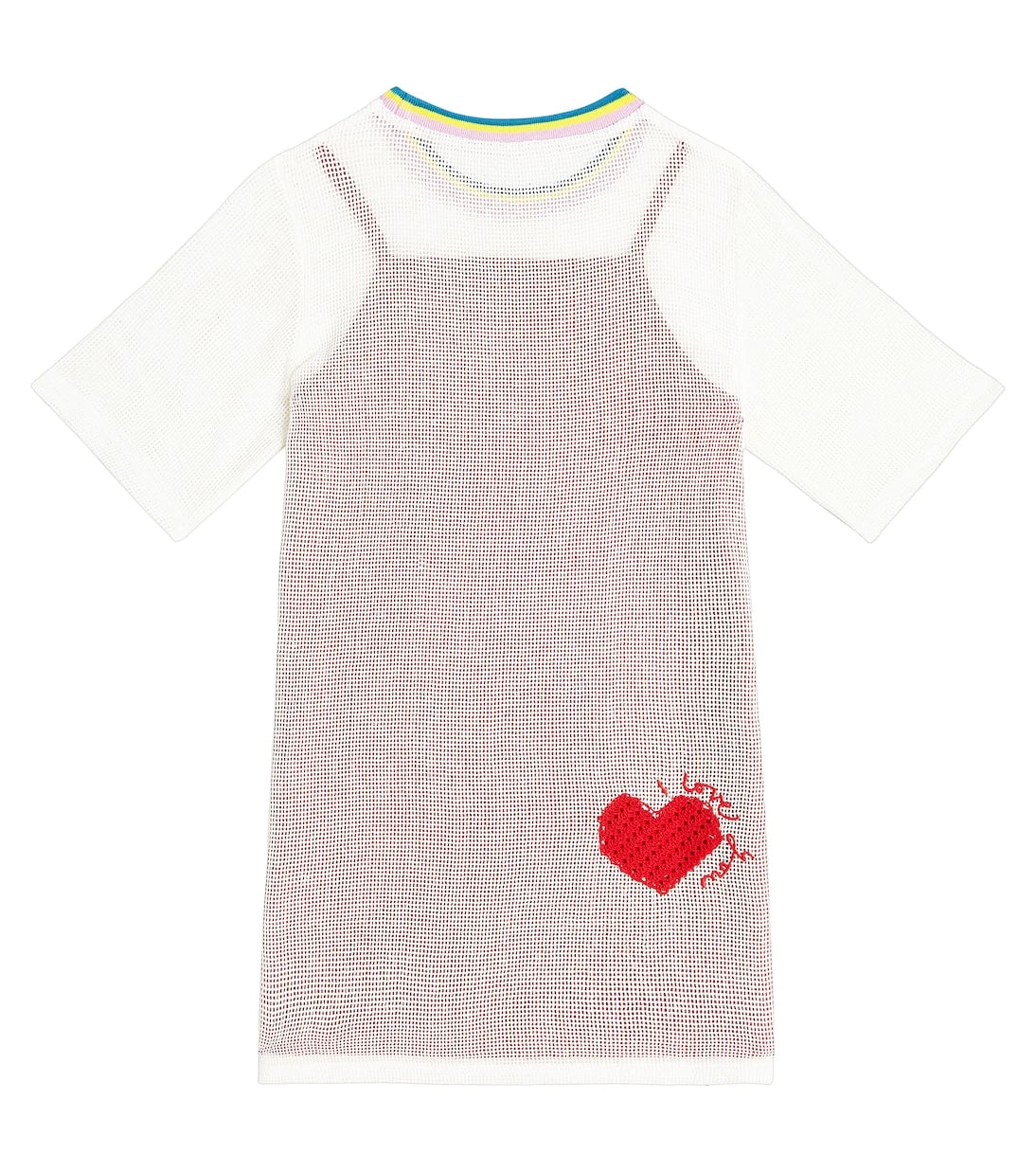 Stella McCartney Kids - فستان قطني مزين بالزينة