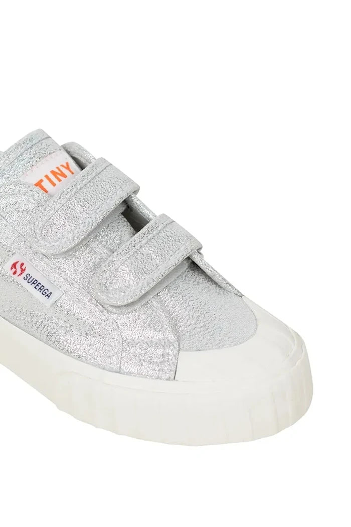 Детски ниски кецове Tinycottons METALLIC SNEAKERS X SUPERGA
