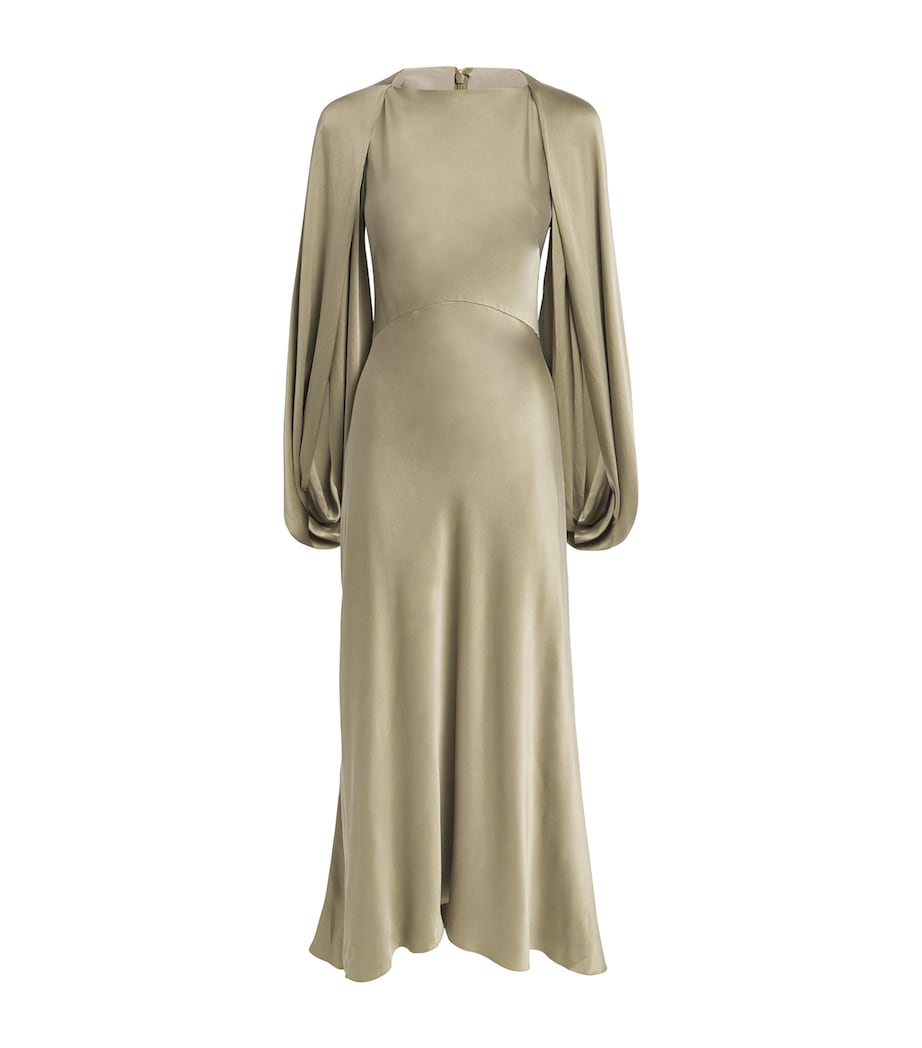 Silk Koda Midi Dress POIRE