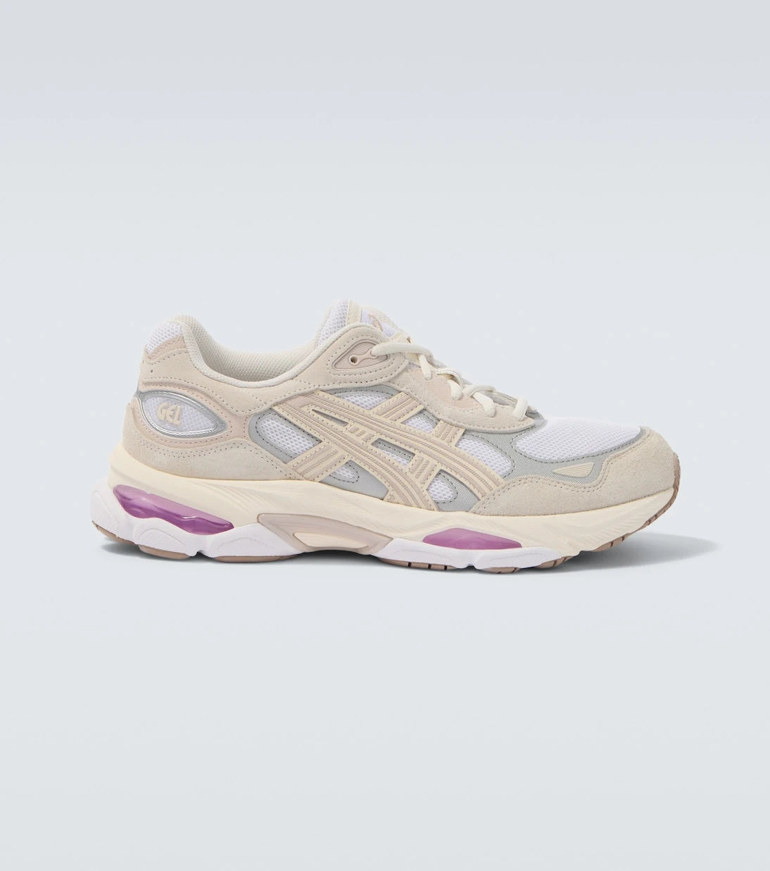 Asics - أحذية سنيكرز Gel-NYC 2.0 مزينة بالجلد المدبوغ