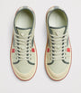 Bottega Veneta Canvas Leather-Trim Eliot Sneakers