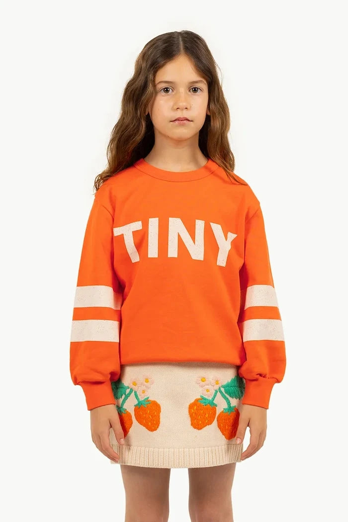 Детски памучен суичър Tinycottons STRIPES LOGO SWEATSHIRT