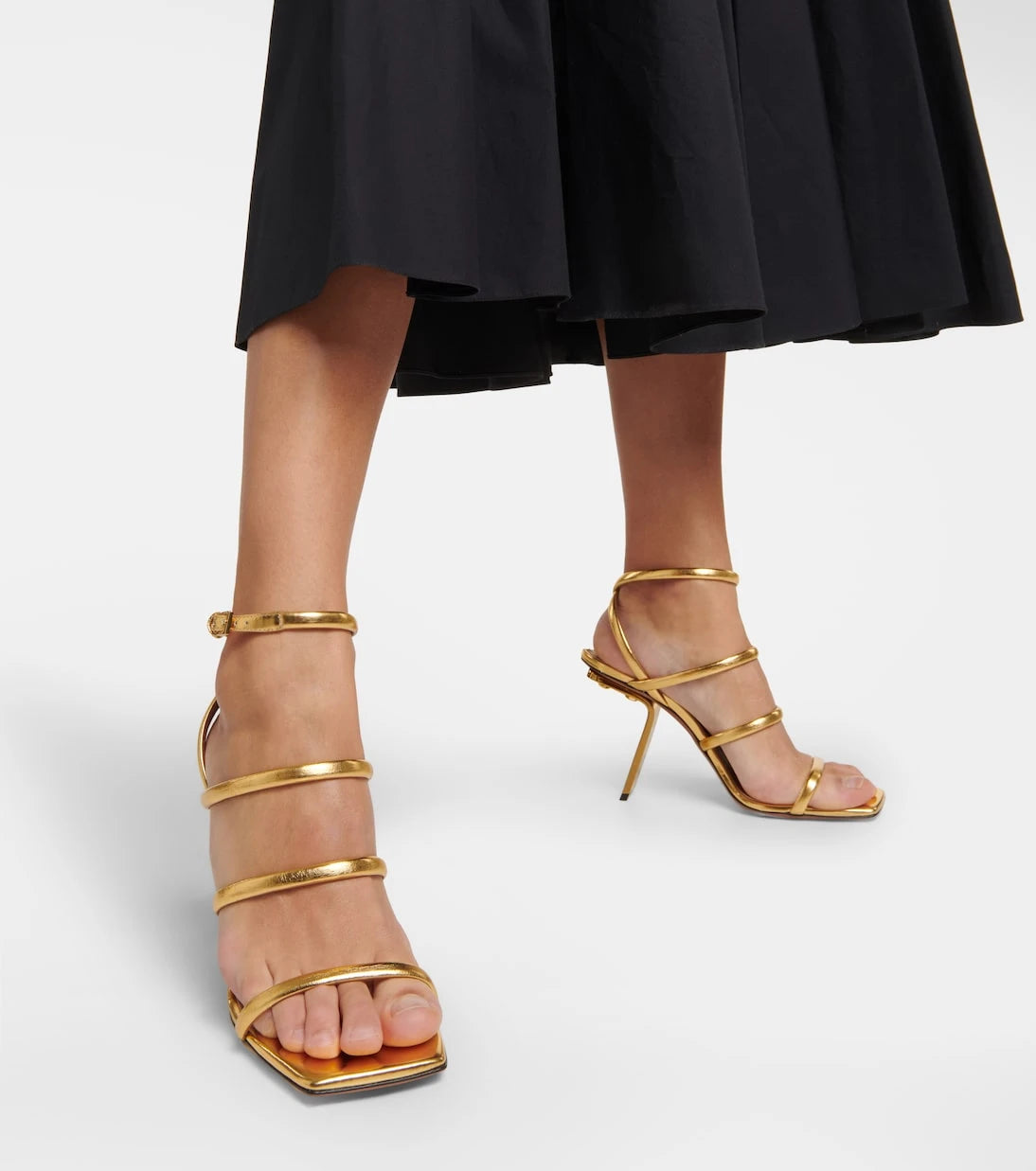 Alaïa - Perfo leather sandals