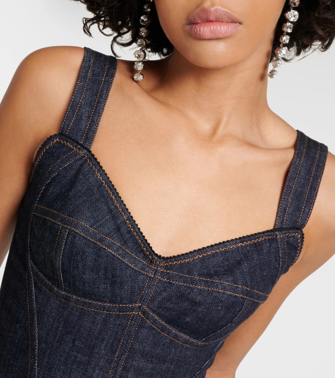 Dolce&Gabbana - Denim bustier