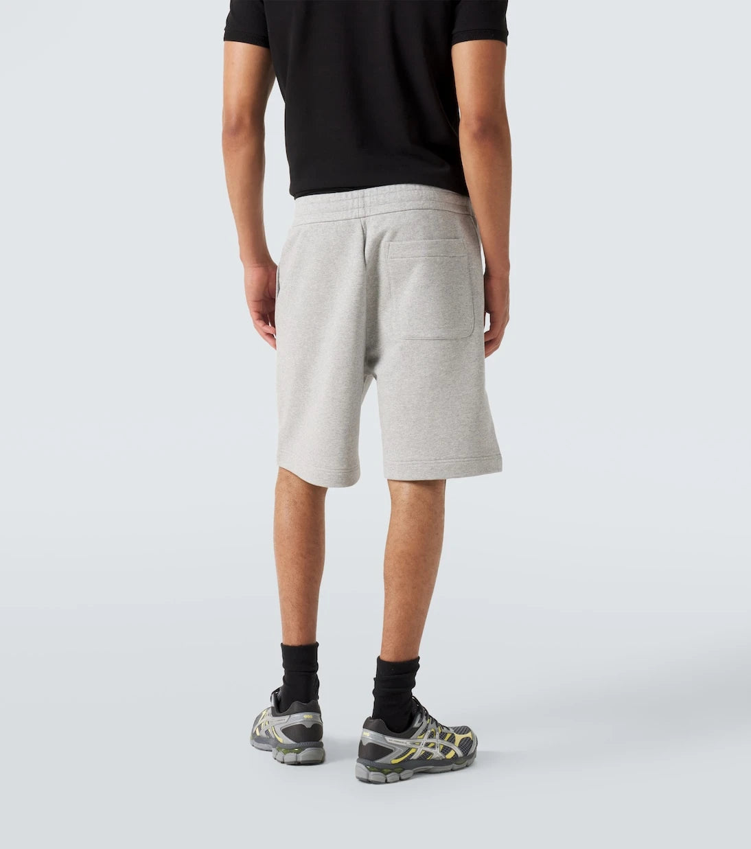 Moncler - Cotton jersey Bermuda shorts