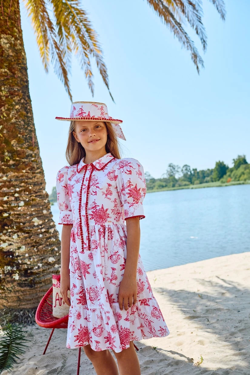 Patachou - Floral cotton dress