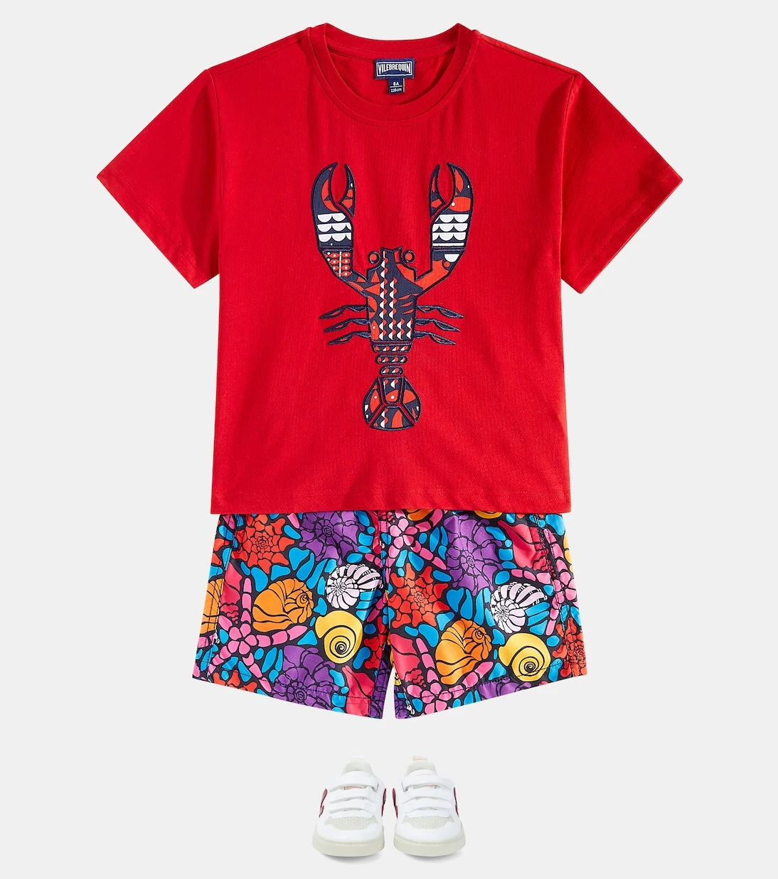 Vilebrequin Kids - Noumea printed swim trunks