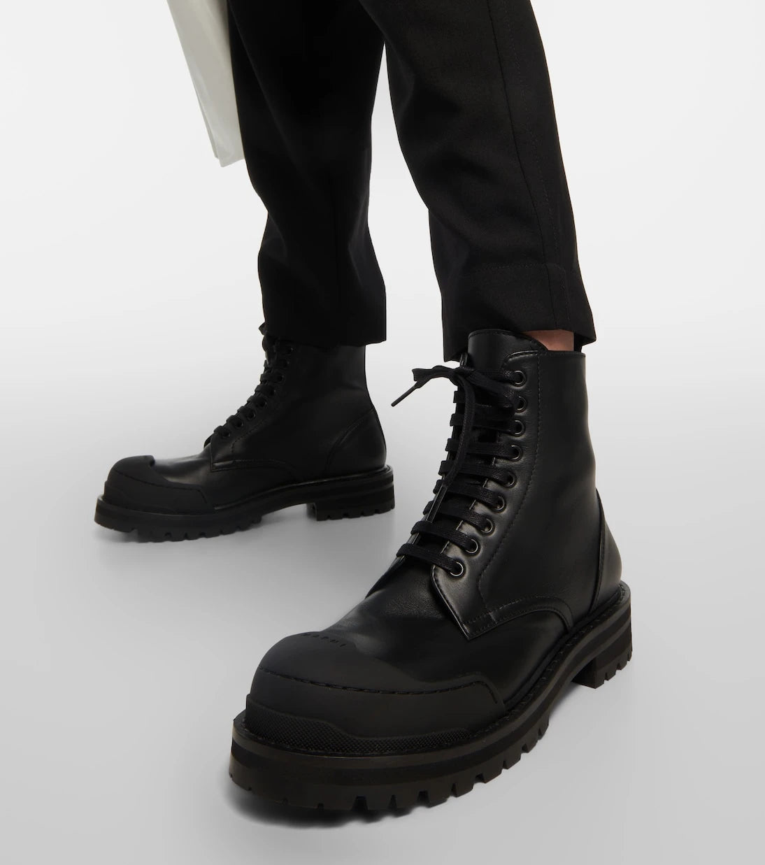 Marni - Dada leather combat boots