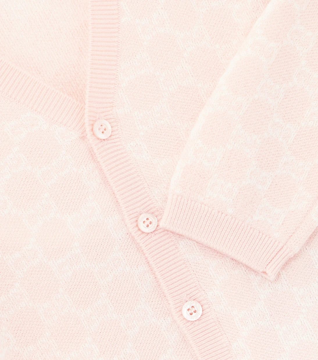 Gucci Kids - كارديجان GG صوف للأطفال الرضع