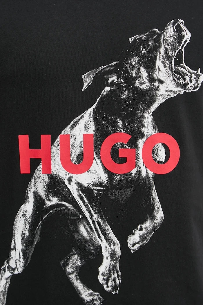HUGO Deyladec Pamuklu Tişört