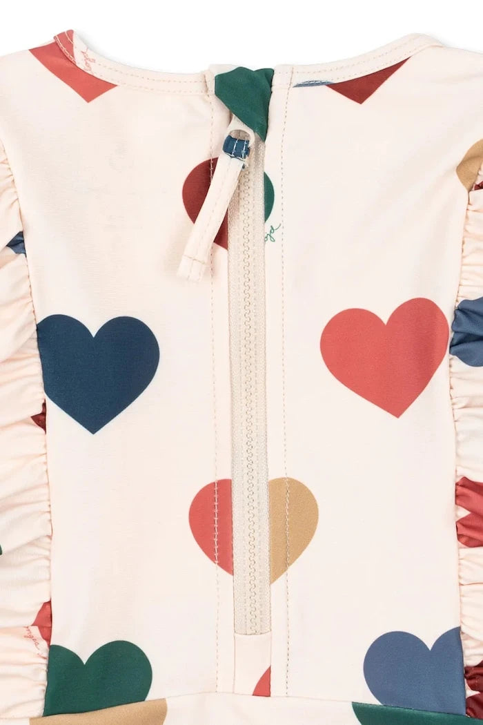 Konges Sløjd Çocuklar İçin Tulum Mayo MANUCA SWIM ONESIE