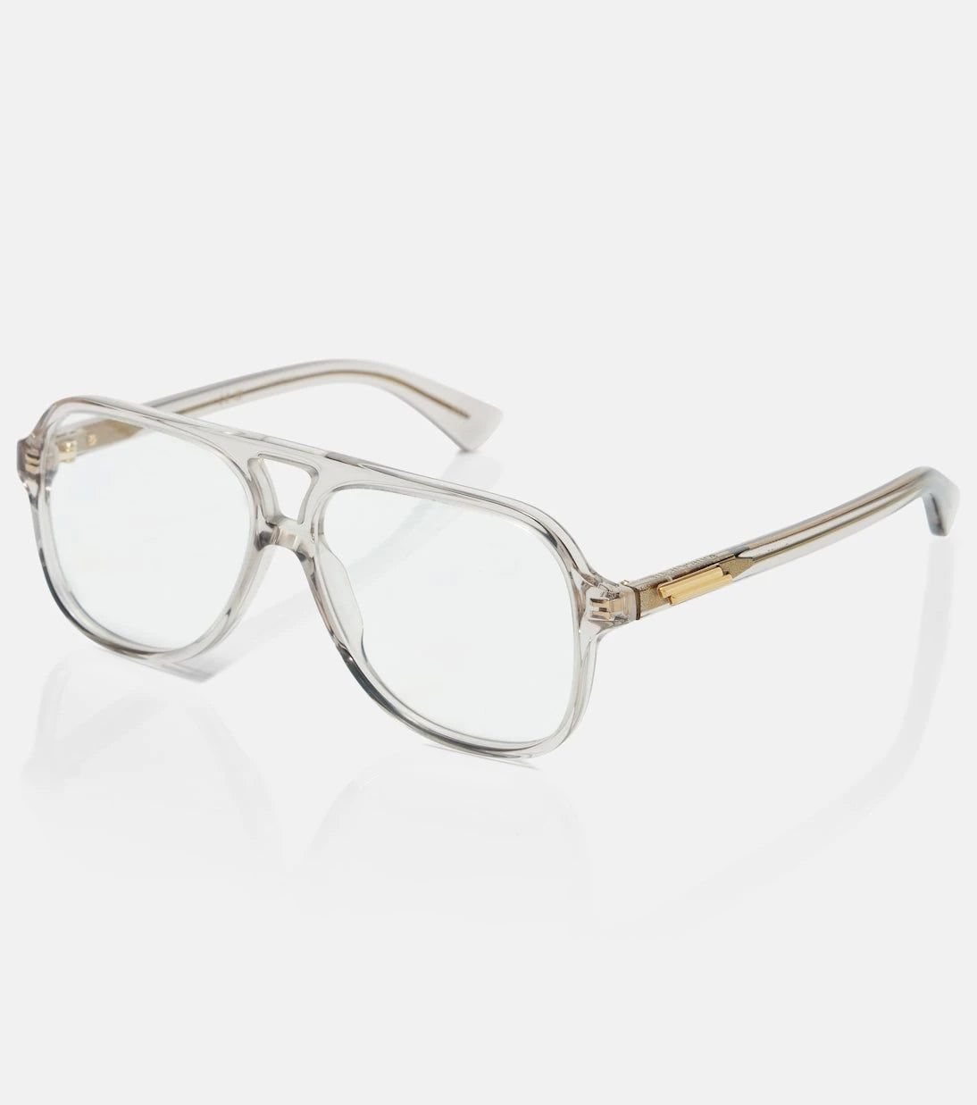 Bottega Veneta - Slim Ribbon aviator glasses