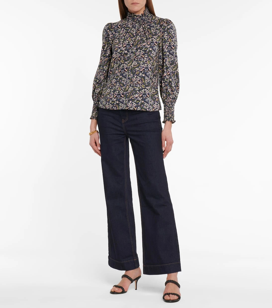 Veronica Beard - Gaia paisley cotton blouse