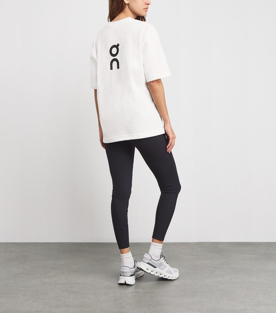 Organic Cotton Club Logo T-Shirt WHITE