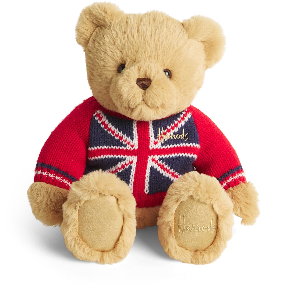 Harrods Large Union Jack Bear (25cm)