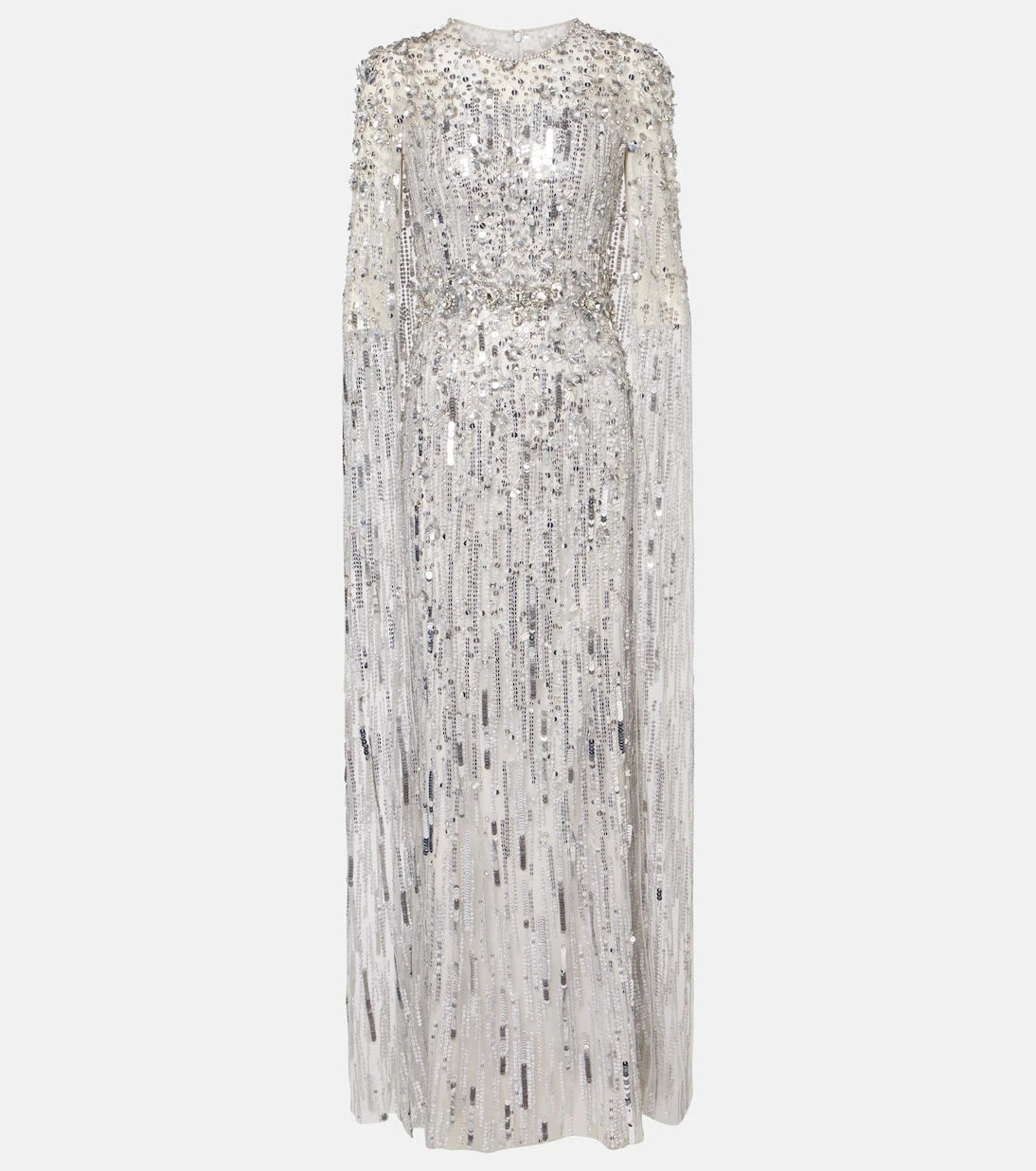 Jenny Packham - Ruby pelerinli payetli elbise