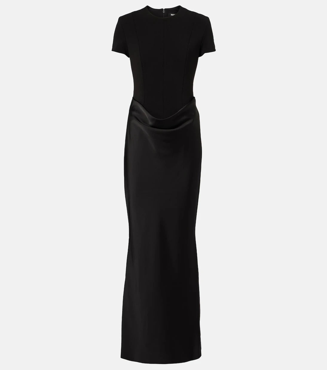 Rotate - Draped satin gown