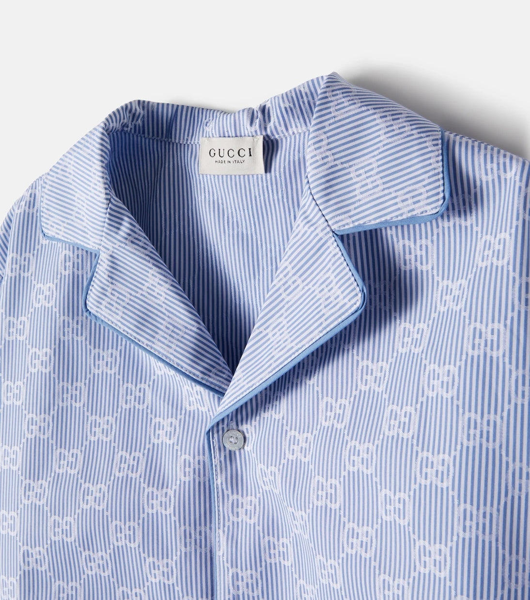 Gucci Kids - GG cotton poplin shirt