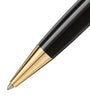 Montblanc Gold-Plated Meisterstuck Classique Black Ballpoint Pen