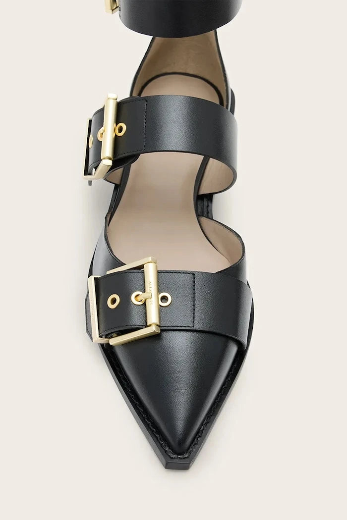 Кожени балеринки AllSaints Sutton Shoe