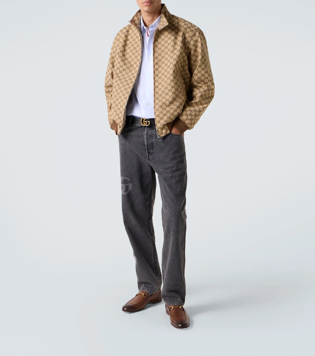 Gucci - GG Canvas bomber jacket