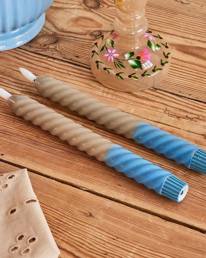 Rice Sand LED Mum Seti (2 Adet)