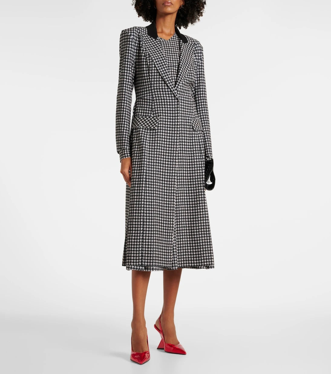 Norma Kamali - Houndstooth coat