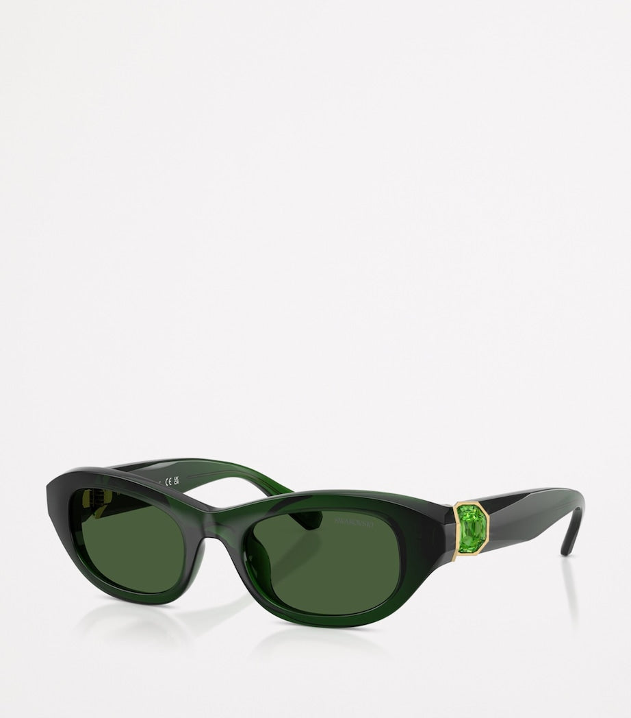 Swarovski Green Propionate SK6036U Sunglasses