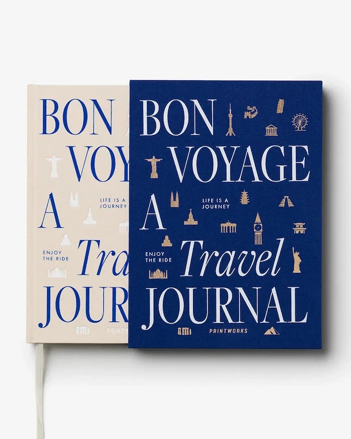 Printworks Bon Voyage Seyahat Günlüğü 25 × 18 × 2 cm