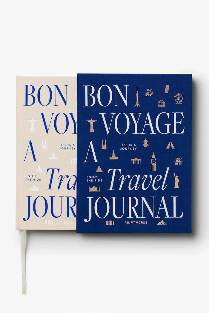 Printworks Bon Voyage Seyahat Günlüğü 25 × 18 × 2 cm