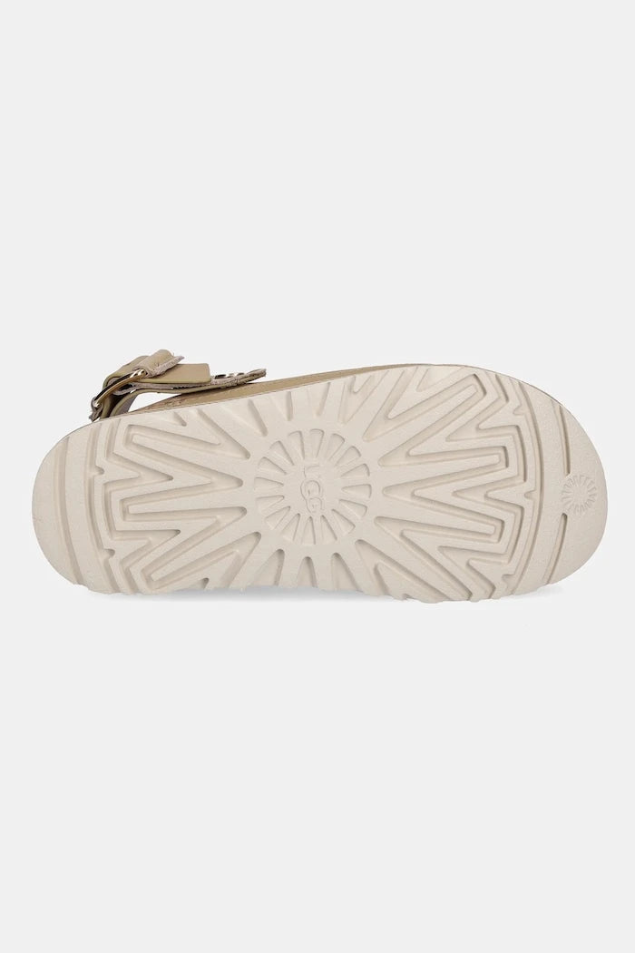 Чехли от набук UGG Goldenstar Villa Clog