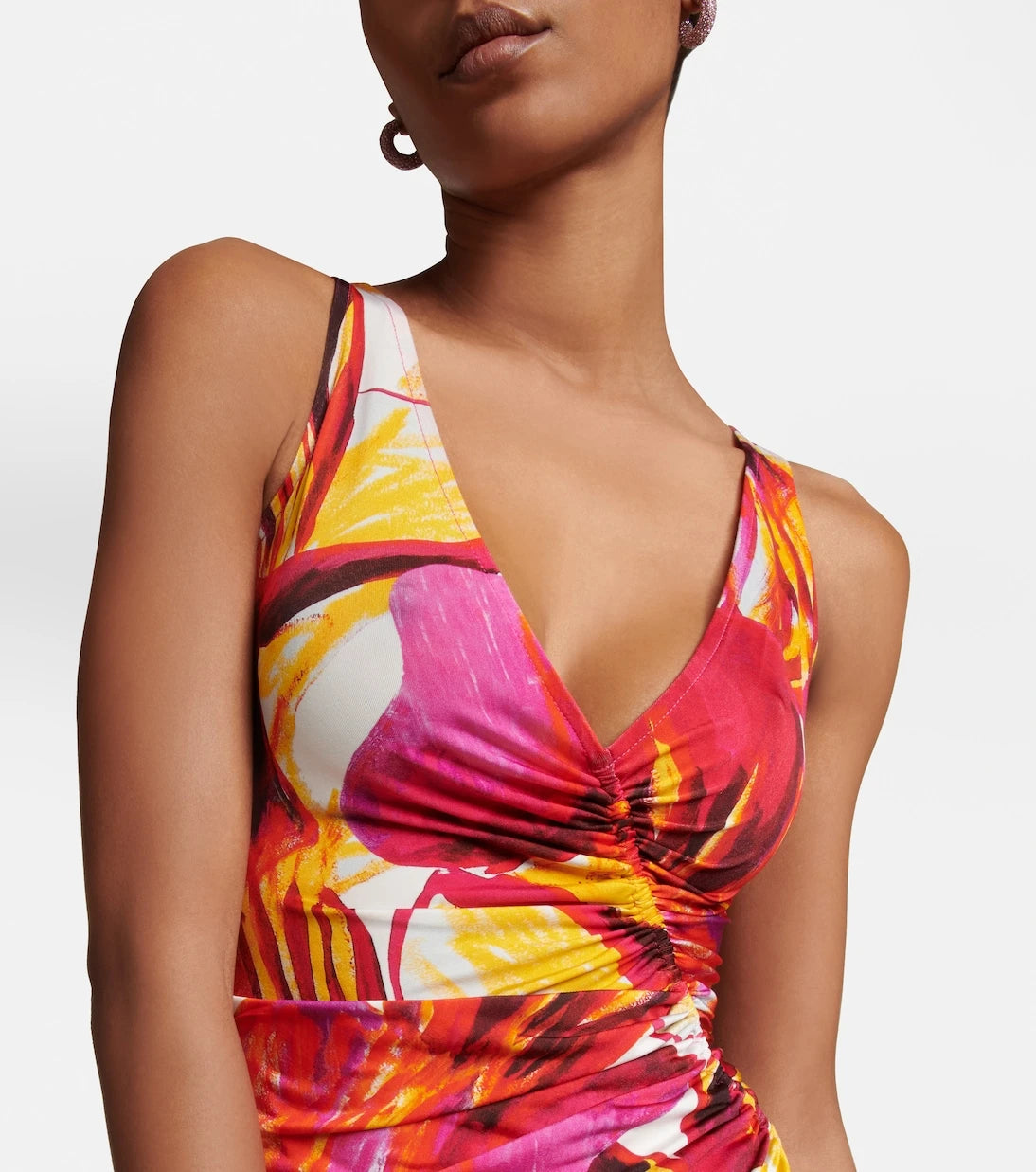 Louisa Ballou - Summer Solstice printed minidress