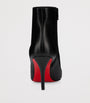 Christian Louboutin Black Miss Z Heeled Boots 80