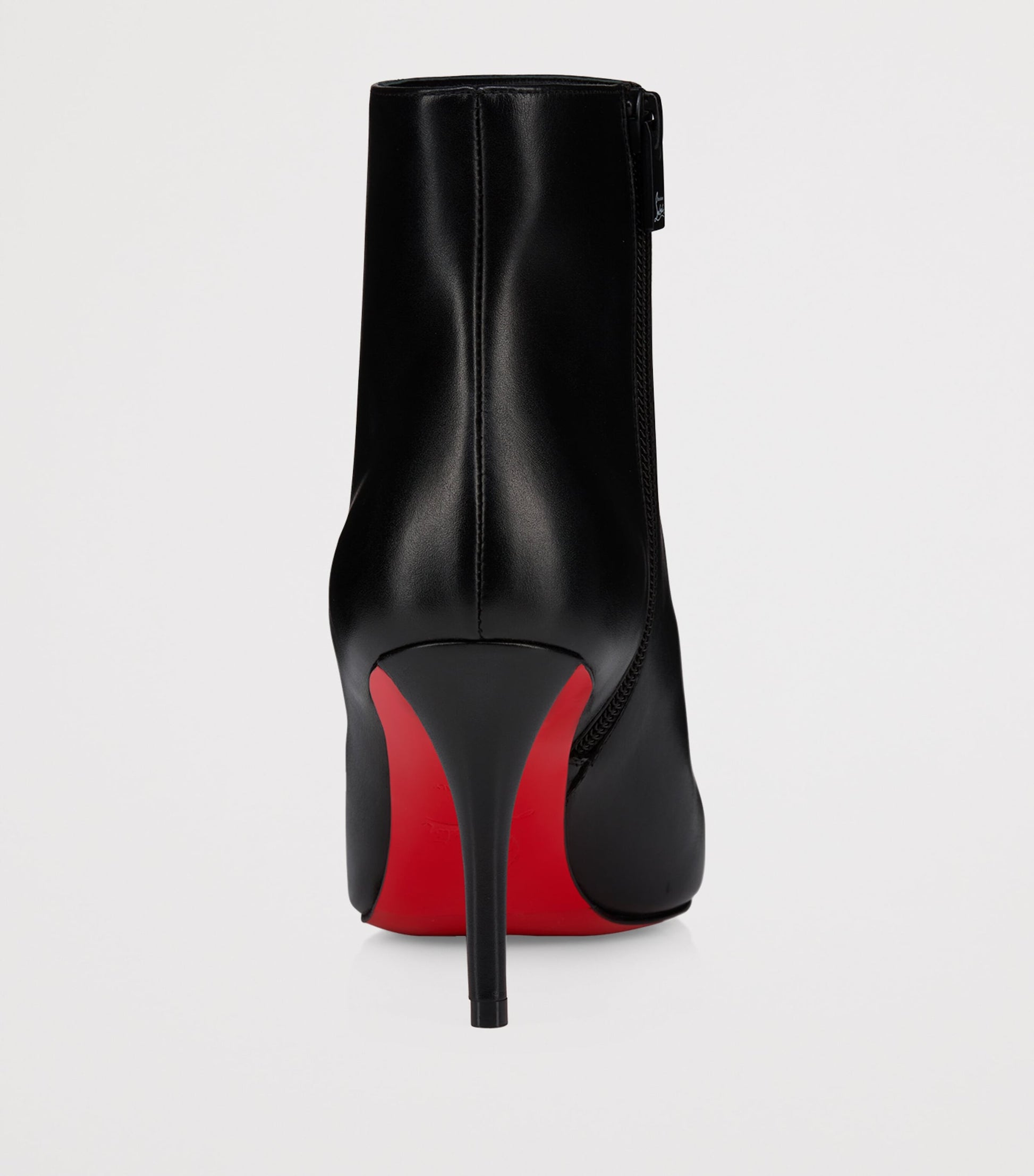 Christian Louboutin Black Miss Z Heeled Boots 80