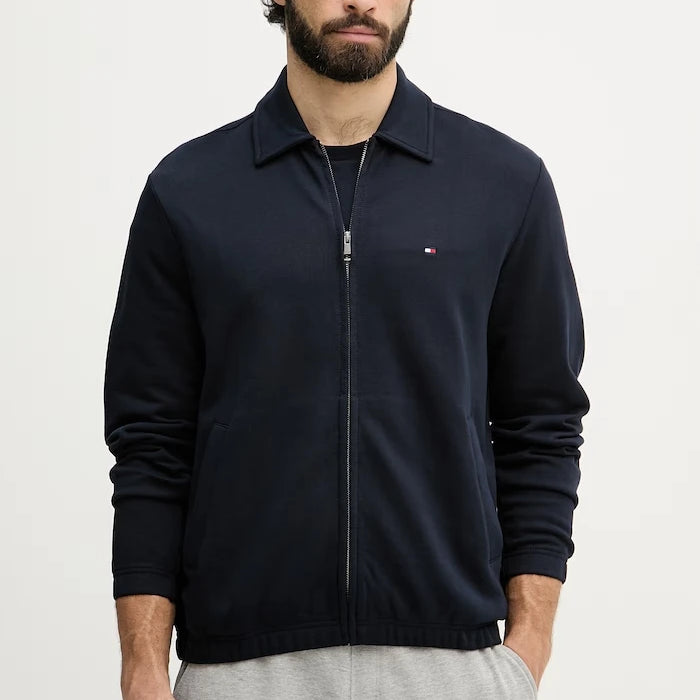 Tommy Hilfiger Суичър с цип мъжки памучен