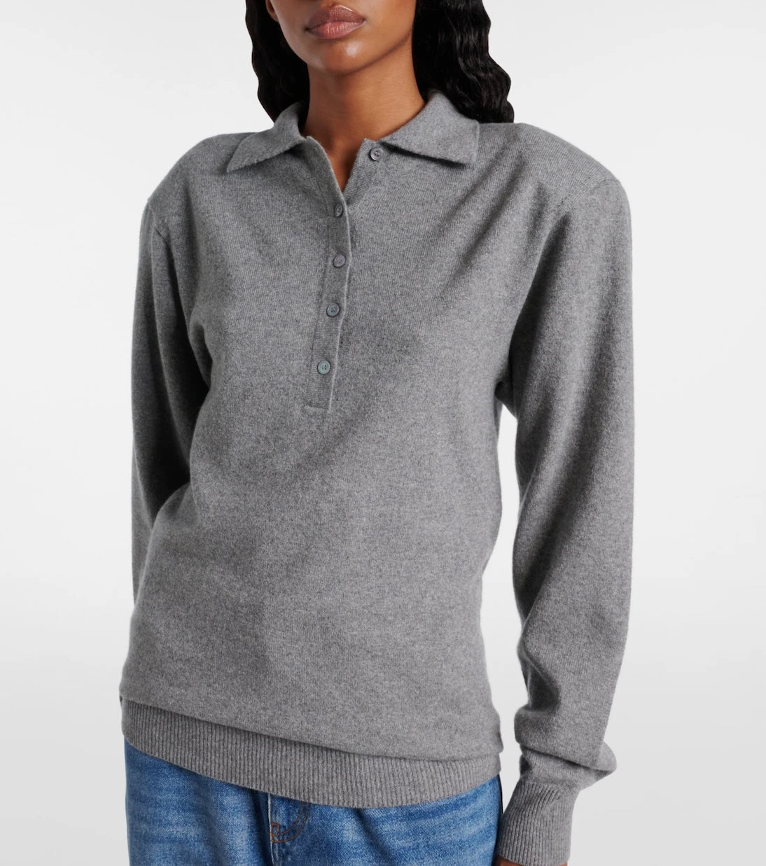 Stella McCartney - Cashmere and wool polo sweater