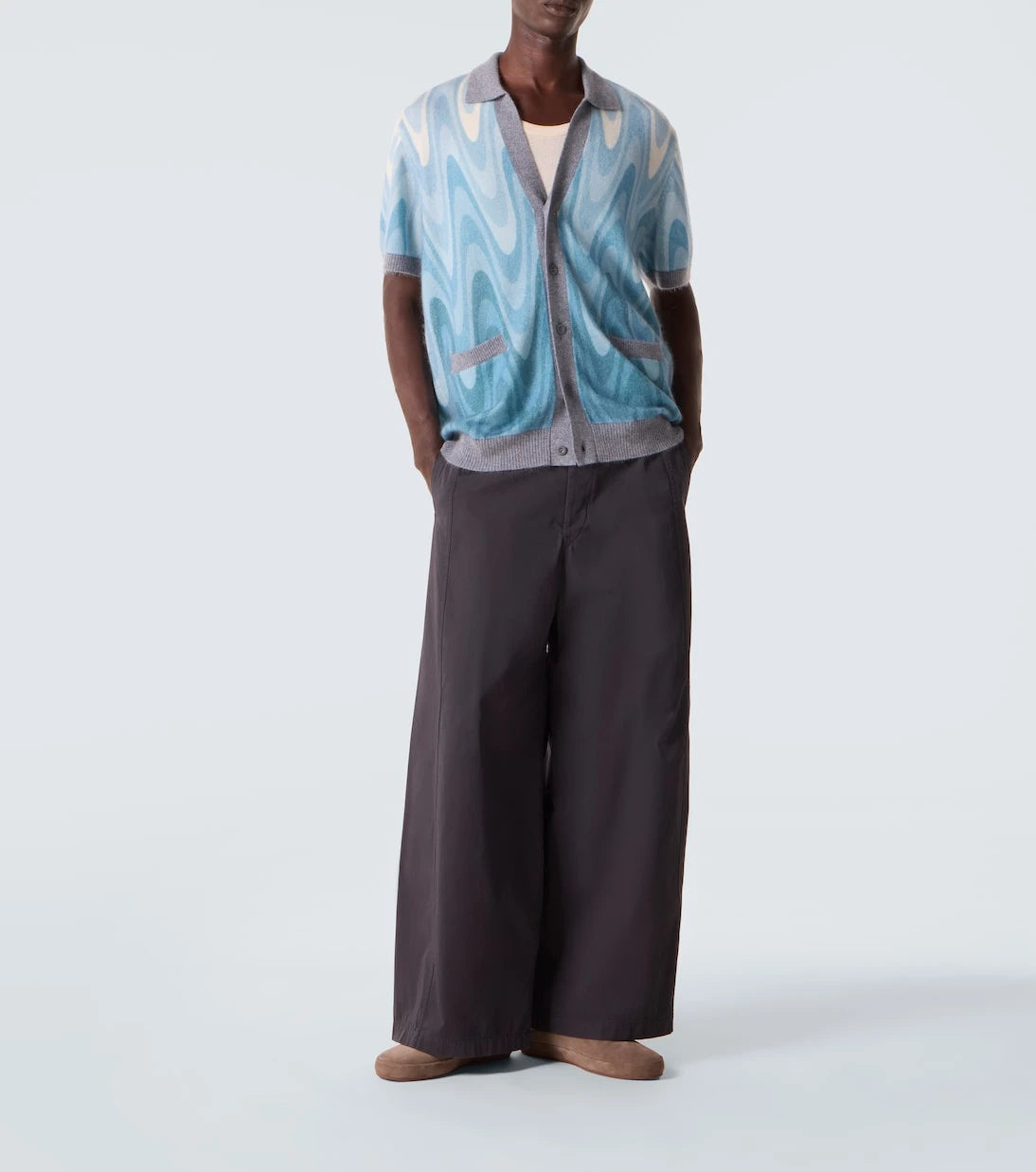 Frescobol Carioca - Romero wool and cashmere cardigan