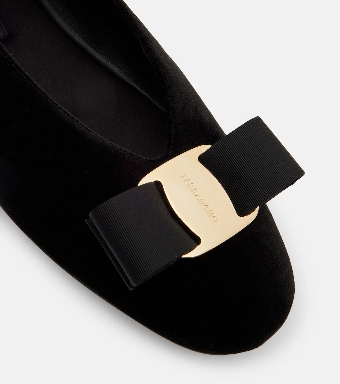 Ferragamo - Vanna velvet ballet flats