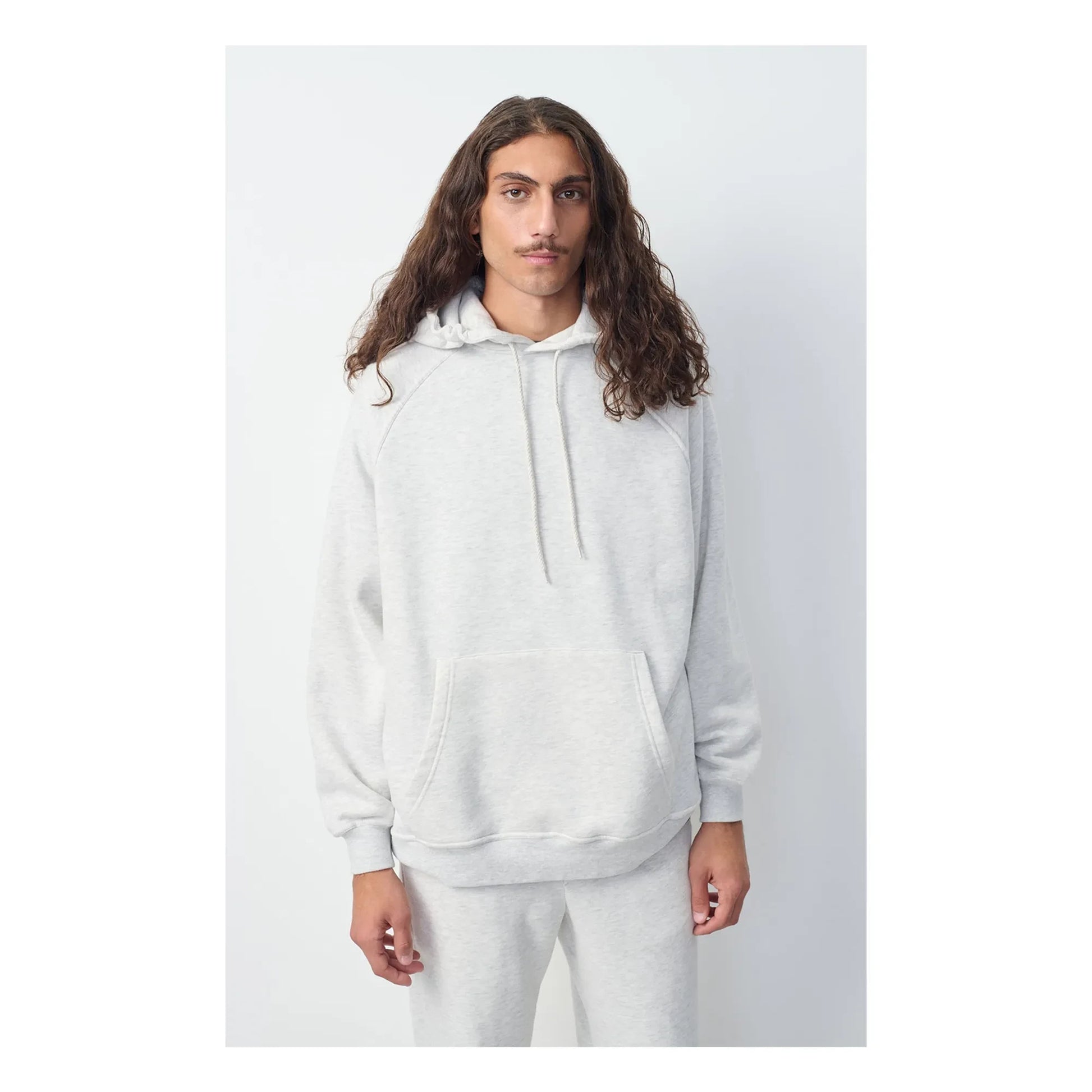 American Vintage - Baptown sweatshirt | Heather grey