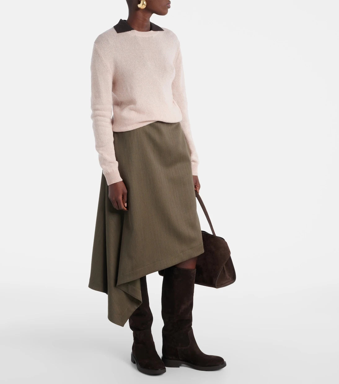 Gianvito Rossi - Ascott suede knee-high boots