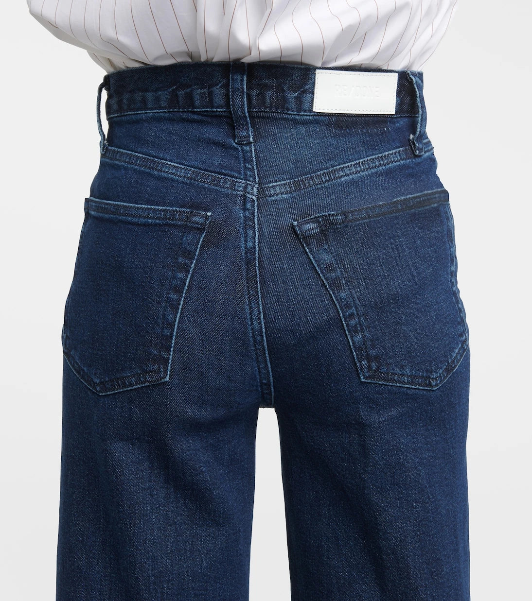 Re/Done - High-rise straight jeans