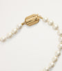 Valentino Garavani Ovalette VLogo Pearl Necklace