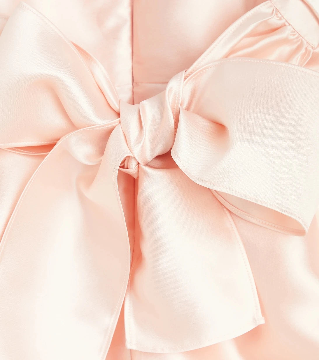 Il Gufo - Bow-detail satin dress