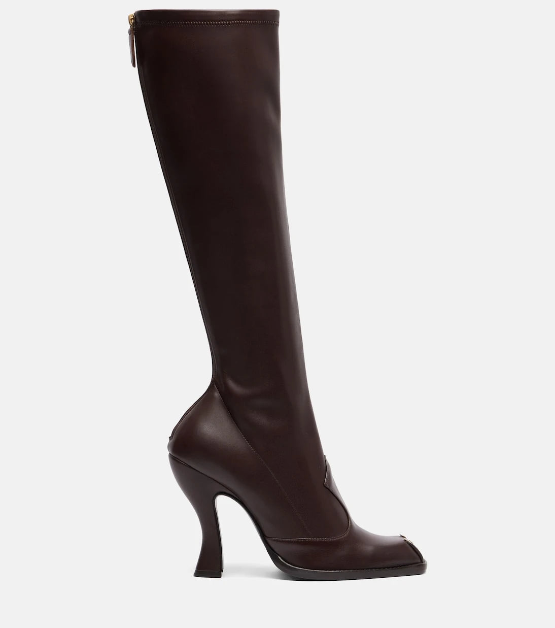 Etro - Studded leather knee-high boots