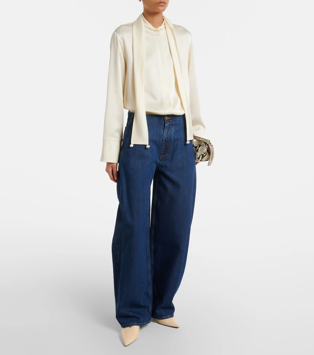 Jil Sander - Barrel-leg jeans