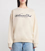 Ivory Cotton Wellness Club Sweatshirt