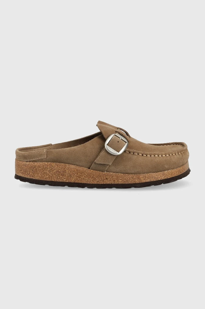 Велурени чехли Birkenstock Buckley
